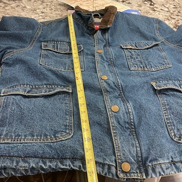 Vintage Wrangler Denim Sherpa Jacket - Picture 16 of 16